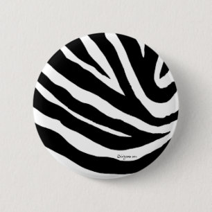 Bóton Redondo 5.08cm A zebra legal listra o Pin do botão