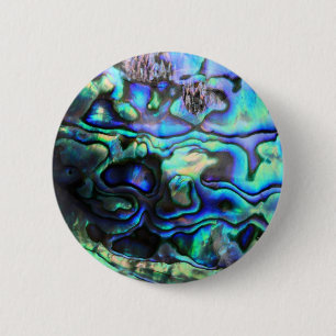 Bóton Redondo 5.08cm Abalone pausa shell