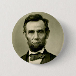 Bóton Redondo 5.08cm Abraham Lincoln presidente usa ameréreis dos esta