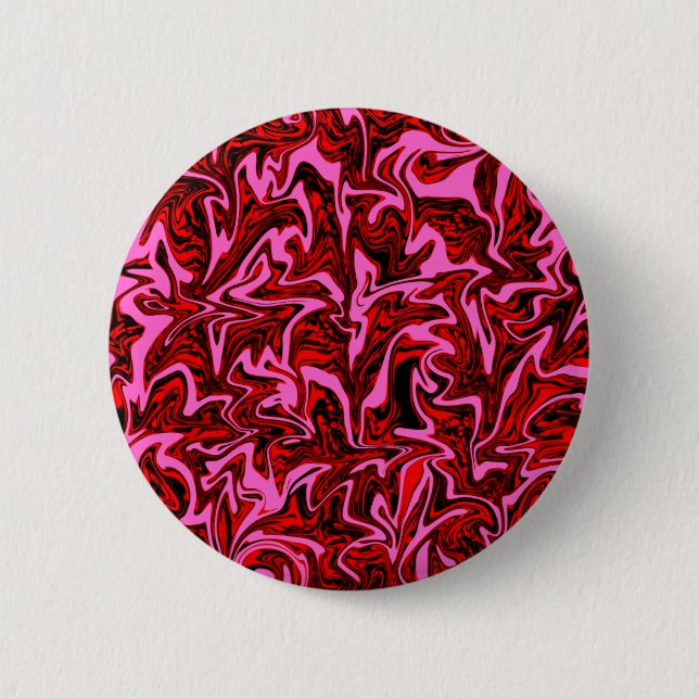 Bóton Redondo 5.08cm Abstrato Swirl (Frente)