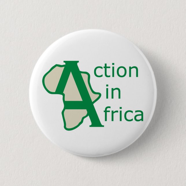 Bóton Redondo 5.08cm Ação no Pin de África (Frente)