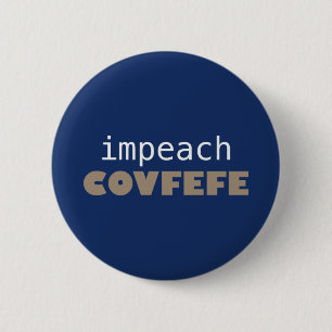 Bóton Redondo 5.08cm Acuse o covfefe