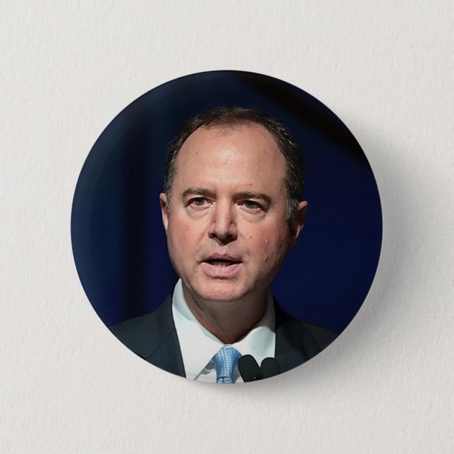 Bóton Redondo 5.08cm Adam Schiff (Frente)