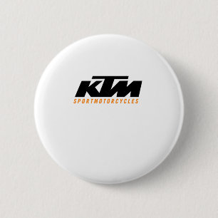 Bóton Redondo 5.08cm Adesivo do logotipo da Ktm2