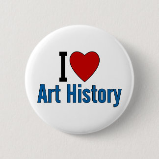 Bóton Redondo 5.08cm Adoro História da Arte