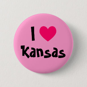 Bóton Redondo 5.08cm Adoro Kansas