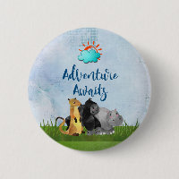 Adventure Awaits - Gorilla Hippo e Meerkat