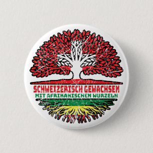 Bóton Redondo 5.08cm Afrika Afrikanisch Schweizer Schweiz Baum Wurzel
