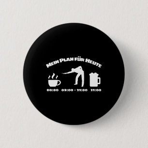 Bóton Redondo 5.08cm Agenda Diária Do Billiard Player Para Bilhar E S