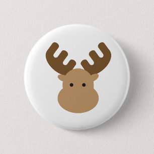 Bóton Redondo 5.08cm Alces