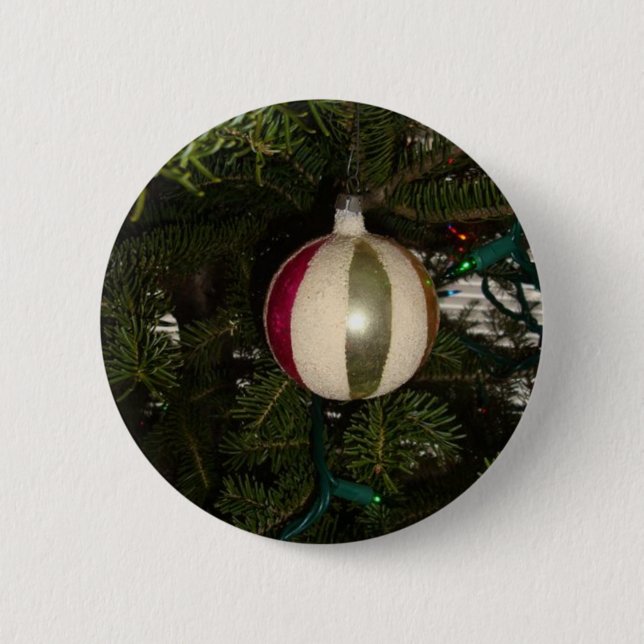 Bóton Redondo 5.08cm Alegria de Natal (Frente)