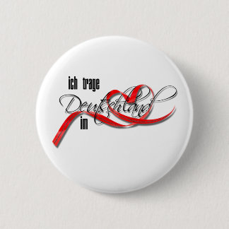 Bóton Redondo 5.08cm Alemanha im Herzen do trage de Ich