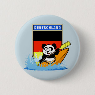 Bóton Redondo 5.08cm Alemanha Kayaking Panda