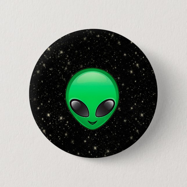 Bóton Redondo 5.08cm alienígena emojis (Frente)