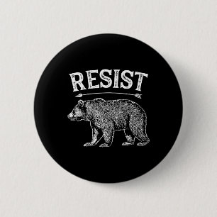 Bóton Redondo 5.08cm Alt U National Park Resiste Service T Shirt Bear V