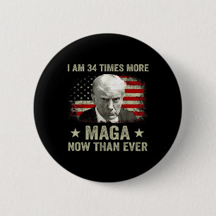 Bóton Redondo 5.08cm Alt &#; Vezes Mais Maga Agora Do Que Nunca Trump S
