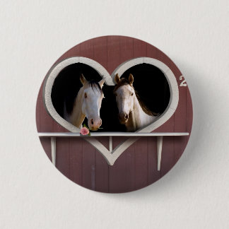 Bóton Redondo 5.08cm Amantes de Cavalo