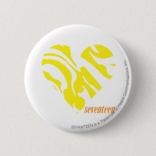 Bóton Redondo 5.08cm Amarelo 4 da zebra