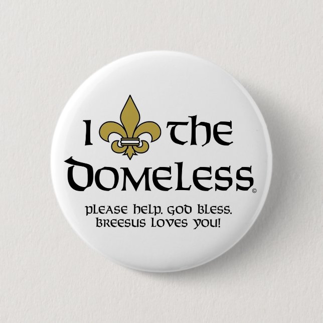 Bóton Redondo 5.08cm Ame o botão domeless (Frente)