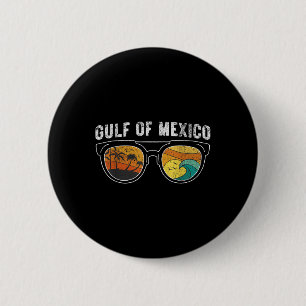 Bóton Redondo 5.08cm América Golfo do México - Versão 2025 do Golfo Da