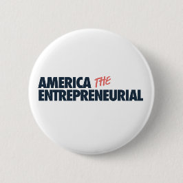 Bóton Redondo 5.08cm America the Entrepreneurial Button