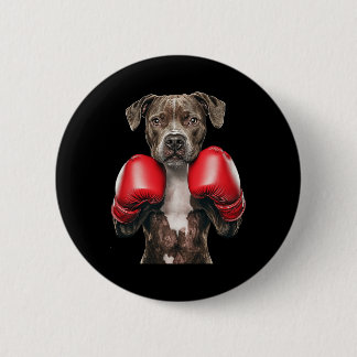 Bóton Redondo 5.08cm American Staffordshire Terrier Boxe 