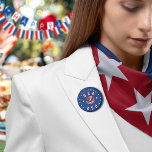 Bóton Redondo 5.08cm America's 250th Anniversary USA 250 1776 2026<br><div class="desc">Designed with pride and patriotic glory this USA 250 button with 1776 - 2026 dates,  the US flag and American eagle. Show your pride and glory this 4th of July 2026.</div>