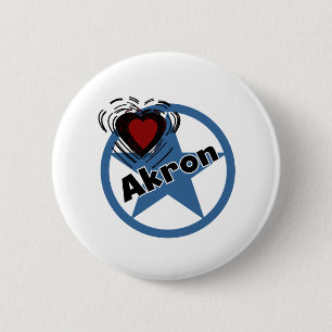 Bóton Redondo 5.08cm Amor Akron