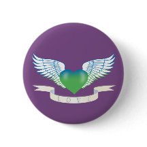 Amor coração com asas