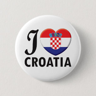 Bóton Redondo 5.08cm Amor de Croatia
