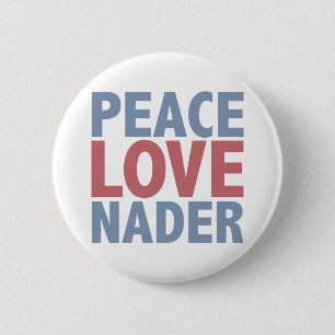 Bóton Redondo 5.08cm Amor Nader da paz