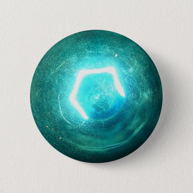 Bóton Redondo 5.08cm Ampola azul (Frente)