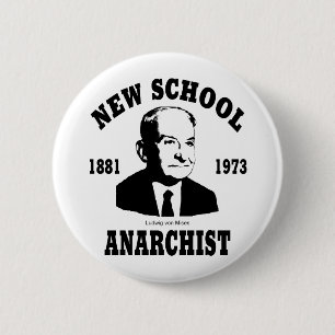 Bóton Redondo 5.08cm Anarquista novo -- Ludwig von Mises