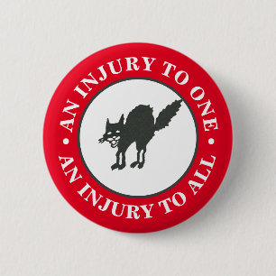 Bóton Redondo 5.08cm Anarquo-sindicalismo