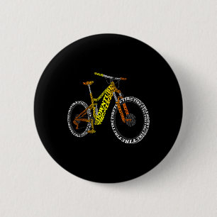 Bóton Redondo 5.08cm Anatomia da Bicicleta Partes de Bicicleta de Monta