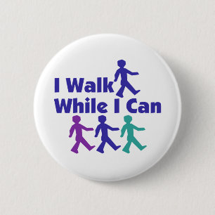 Bóton Redondo 5.08cm Ande enquanto posso