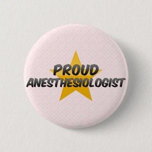 Bóton Redondo 5.08cm Anesthesiologist orgulhoso