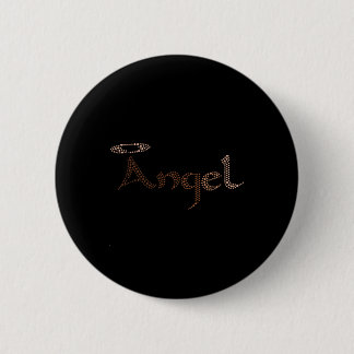 Bóton Redondo 5.08cm Angel Women Black History Month Color Men Africano