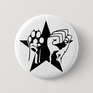Bóton Redondo 5.08cm Animal Liberation Button