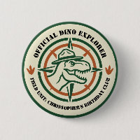 Aniversário do Explorador de Dinossauros Dino