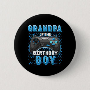 Bóton Redondo 5.08cm Aniversário do Jogo de Vídeo de Aniversário 3