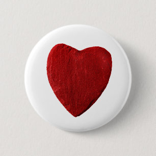 Bóton Redondo 5.08cm Ansteck Button rotem Herz