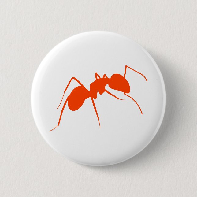Bóton Redondo 5.08cm Ant Laranja (Frente)