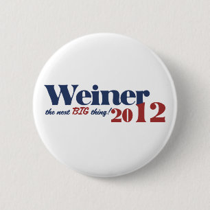 Bóton Redondo 5.08cm Anthony Weiner