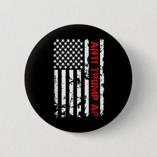 Bóton Redondo 5.08cm Anti-Af Trump, Impeach Trump
