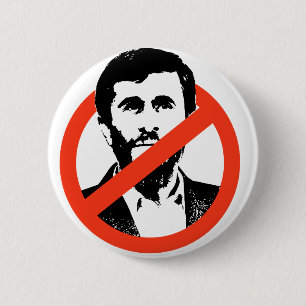 Bóton Redondo 5.08cm Anti-Ahmadinejad