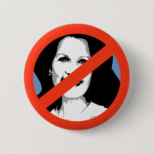 Bóton Redondo 5.08cm ANTI-BACHMAN: Anti-Michelle Bachman