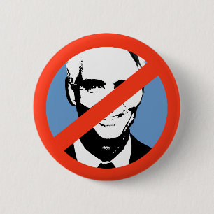 Bóton Redondo 5.08cm ANTI-CRIST: Engrenagem de Anti-Charlie Crist