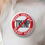 Bóton Redondo 5.08cm Anti Donald Trump - Torne a América segura novamen<br><div class="desc">Um design de protesto para qualquer um na resistência. Mostre seu apoio à esquerda enquanto eles tentam parar o chamado presidente.</div>