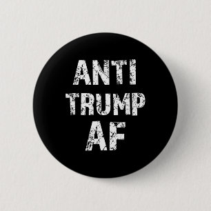 Bóton Redondo 5.08cm Anti Trump Af Engraçado Impeja-O Presidente